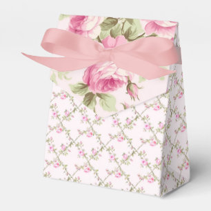 Shabby Rose Garden Cottage Favour Box