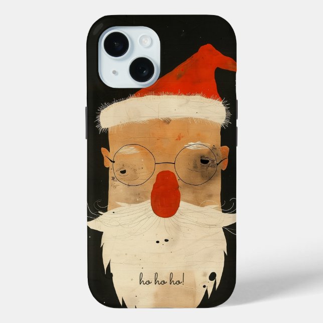 Shabby Santa Case-Mate iPhone Case (Back)