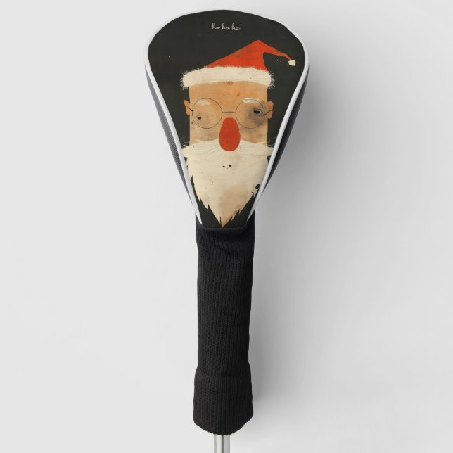 Shabby Santa Golf Head Cover (Front)