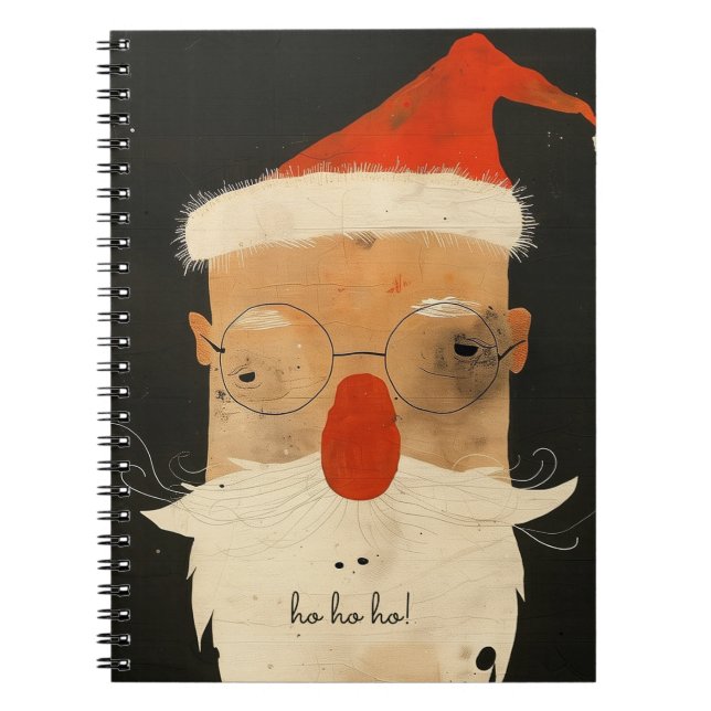 Shabby Santa Notebook (Front)