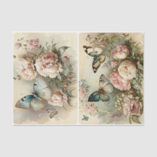 Shabby Spring Tissue Paper