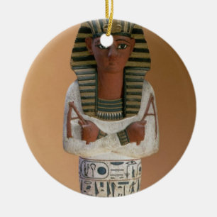 Shabti figure of Ramesses IV, New Kingdom (stuccoe Ceramic Tree Decoration