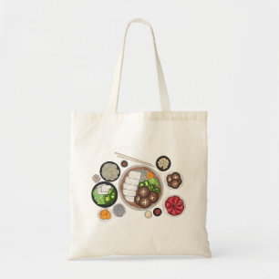 Shabu-Shabu Japan Japanese Food Cuisine Hotpot Tote Bag