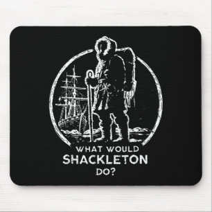 Shackleton Leadership Energy Managers Retro Design Mouse Pad
