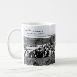 Shackleton's Nimrod Gramophone Music for Penguins Coffee Mug
