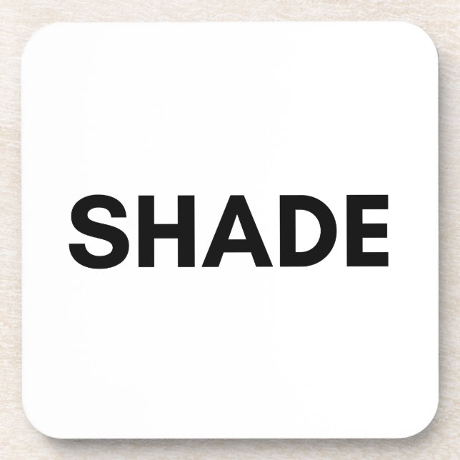 shade coaster (Front)