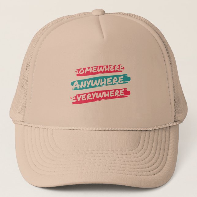 Shade saviour trucker hat (Front)