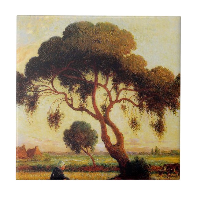 Shade Tree Ceramic Tile (Front)