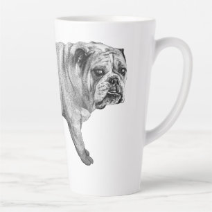 Shaded Bulldog Morning Mug