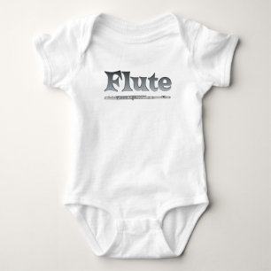 Shaded Flute Baby Bodysuit
