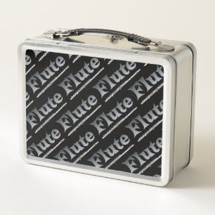 Shaded Flute Metal Lunch Box