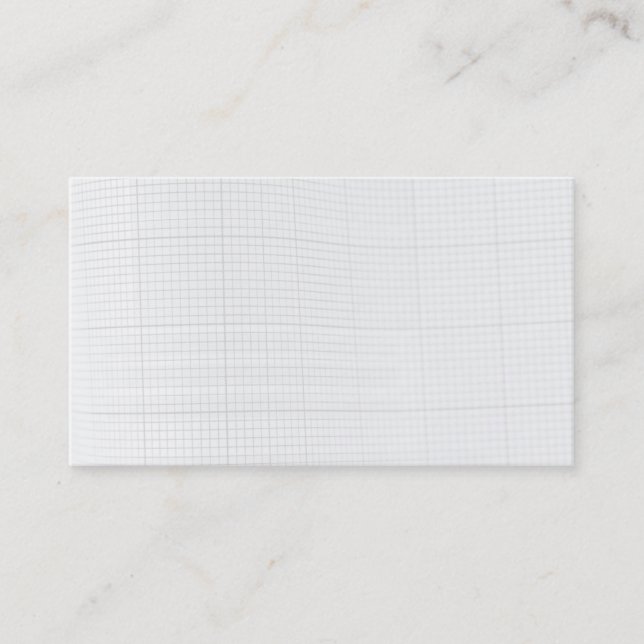 shaded graph business card (Front)