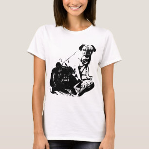 Shaded Pug Duo, Everyday Ease T-Shirt