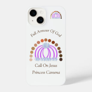 Shades Of A Princess Girl Full Armour of God iPhone 14 Case