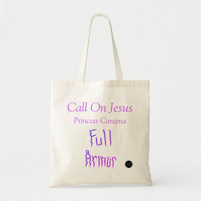 Shades Of A Princess Girl Full Armour of God  Tote Bag (Front)