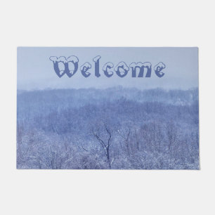 Shades of Blue Doormat