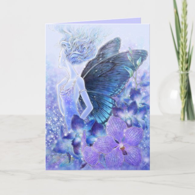 Shades of Blue Greeting Cards (Front)