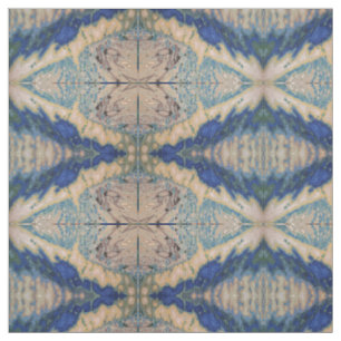 Shades of Blue, Grey & Beige 'San Fransisco' Fabric