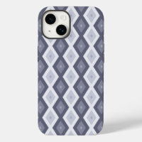 Shades of blue grey diamond pattern