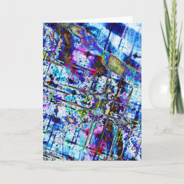 Shades of Blue Note Cards (Front)