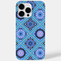 SHADES OF BLUE & PURPLE MANDALA PATTERNS