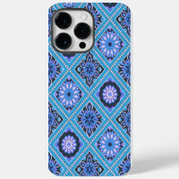 SHADES OF BLUE & PURPLE MANDALA PATTERNS