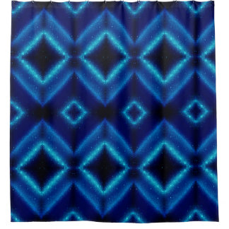 Shades of Blue Shower Curtain