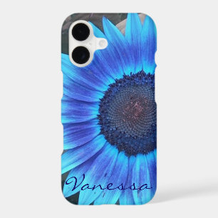 Shades of Blue Sunflower