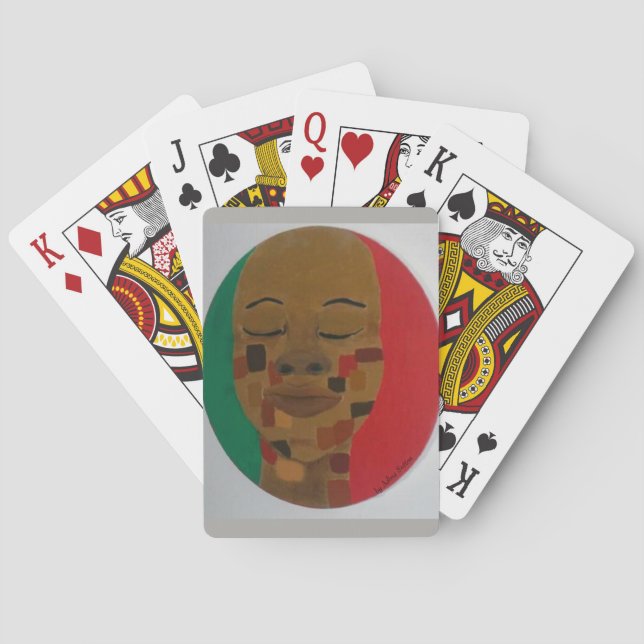 "Shades of Brown" Playing Cards (Back)