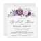 Shades of Dusty Purple Blooms Floral Bridal Shower