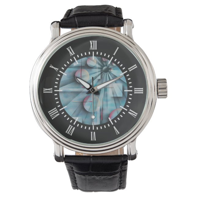 Shades of Fibonacci Watch (Front)