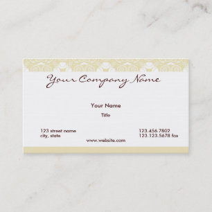 Shades of Gold Business Card
