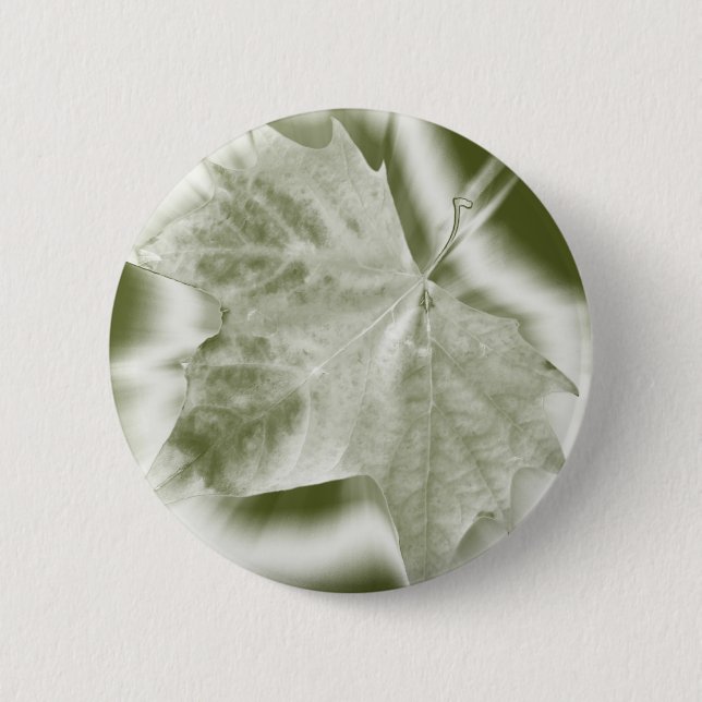 shades of green 6 cm round badge (Front)