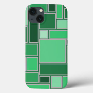 Shades of Green iPhone 13 Case
