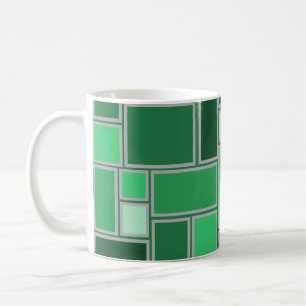 Shades of Green  Coffee Mug