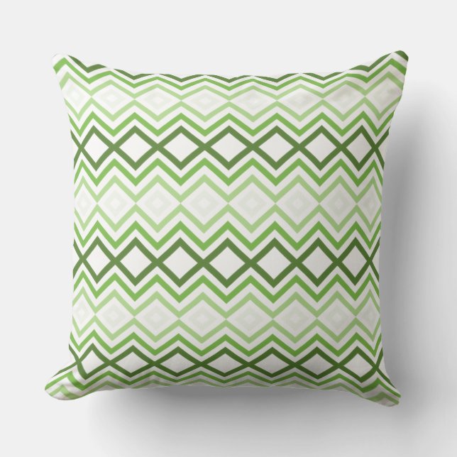 Shades Of Green Cushion (Front)