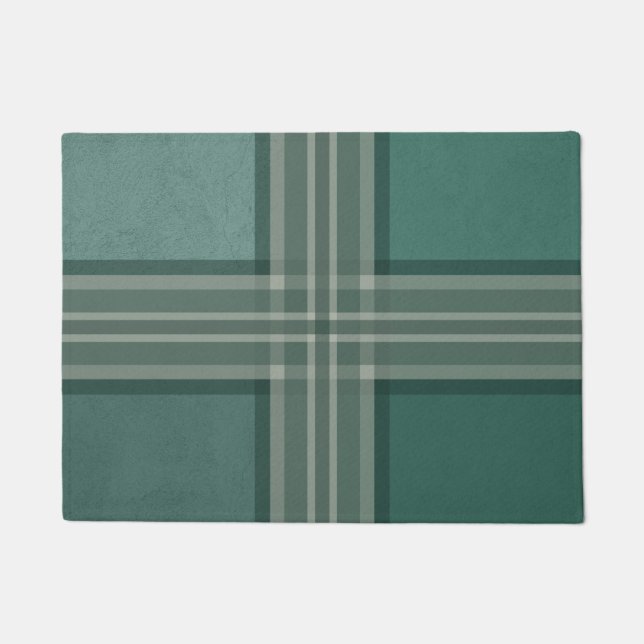Shades of green doormat (Front)