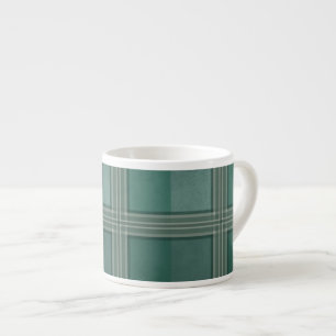 Shades of green espresso cup