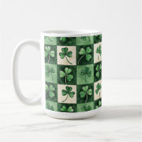 SHADES OF GREEN IRISH CELTIC SHAMROCKS