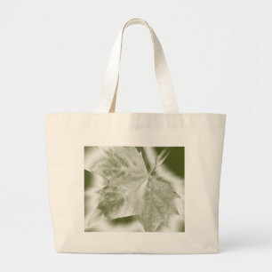 shades of green large tote bag
