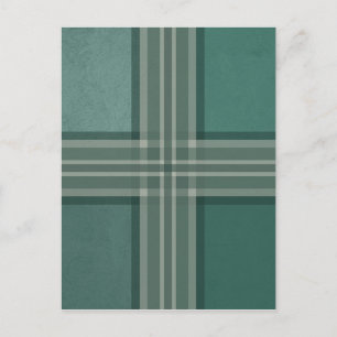 Shades of green postcard