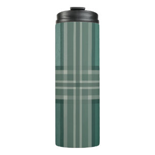 Shades of green thermal tumbler