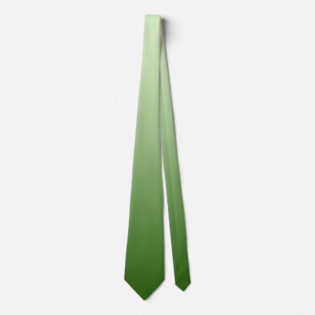 Shades of green  tie (Front)