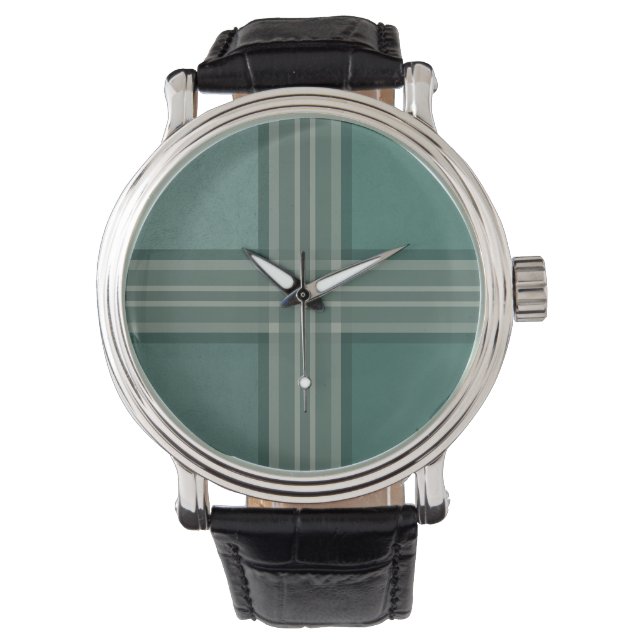 Shades of green watch (Front)