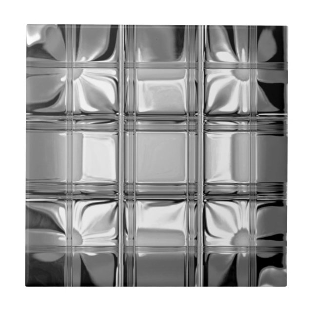 Shades of Grey Ceramic Tile (Front)