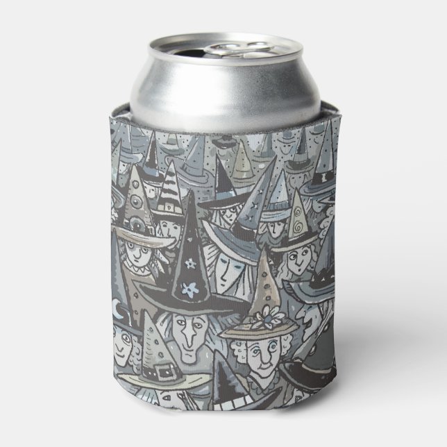 SHADES OF GREY COVEN OF WITCHES, HALLOWEEN PARTY CAN COOLER (Can Front)