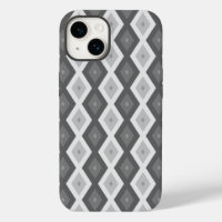 Shades of grey diamond pattern