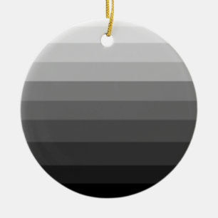 Shades of Grey Ornament
