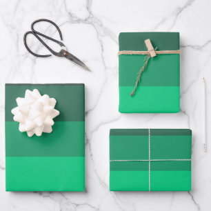 Shades of Jade Wrapping Paper Sheet