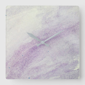 SHADES OF LILAC Acrylic Wall Clock